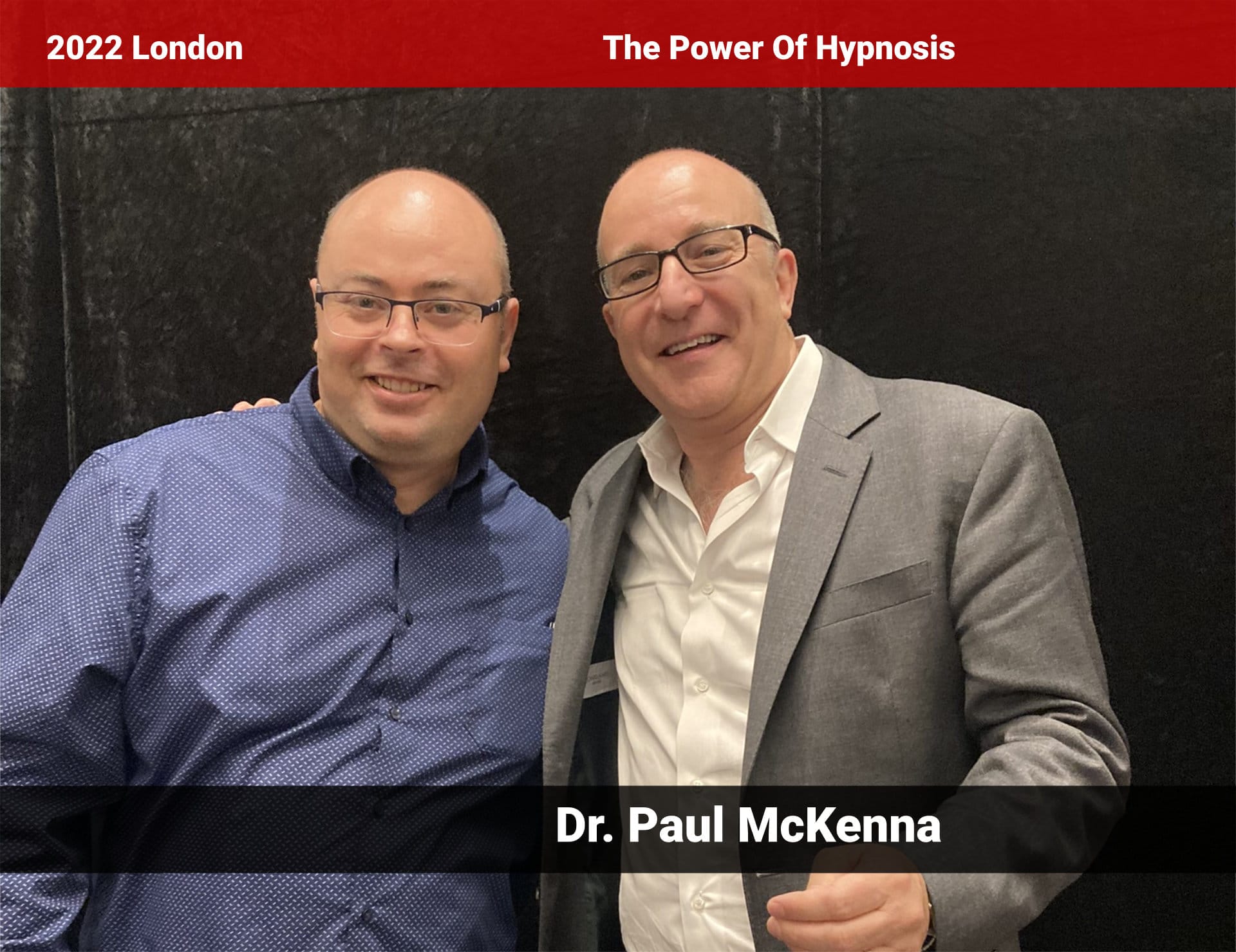 Fotografie Patrik Jonáš a Paul McKenna v Londýně 2022